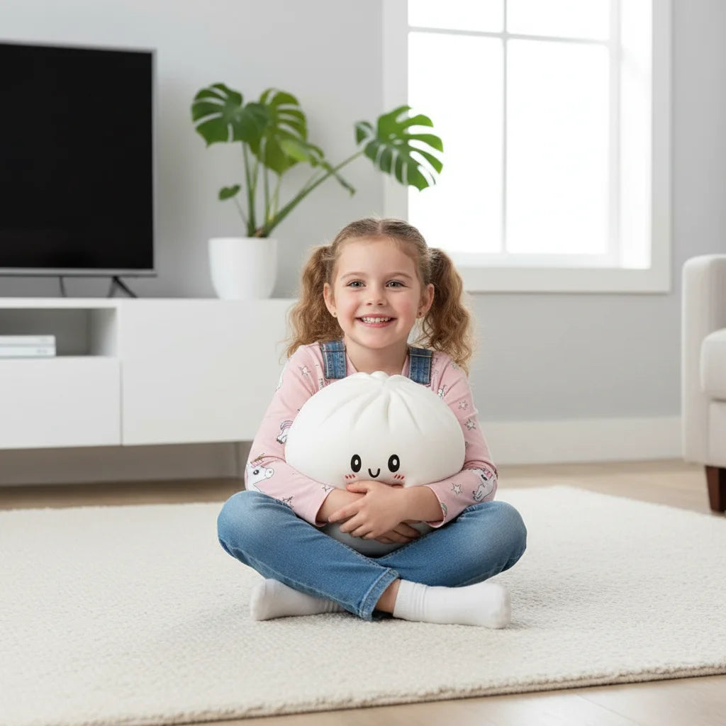 Squishy Dumpling Pillow Toy