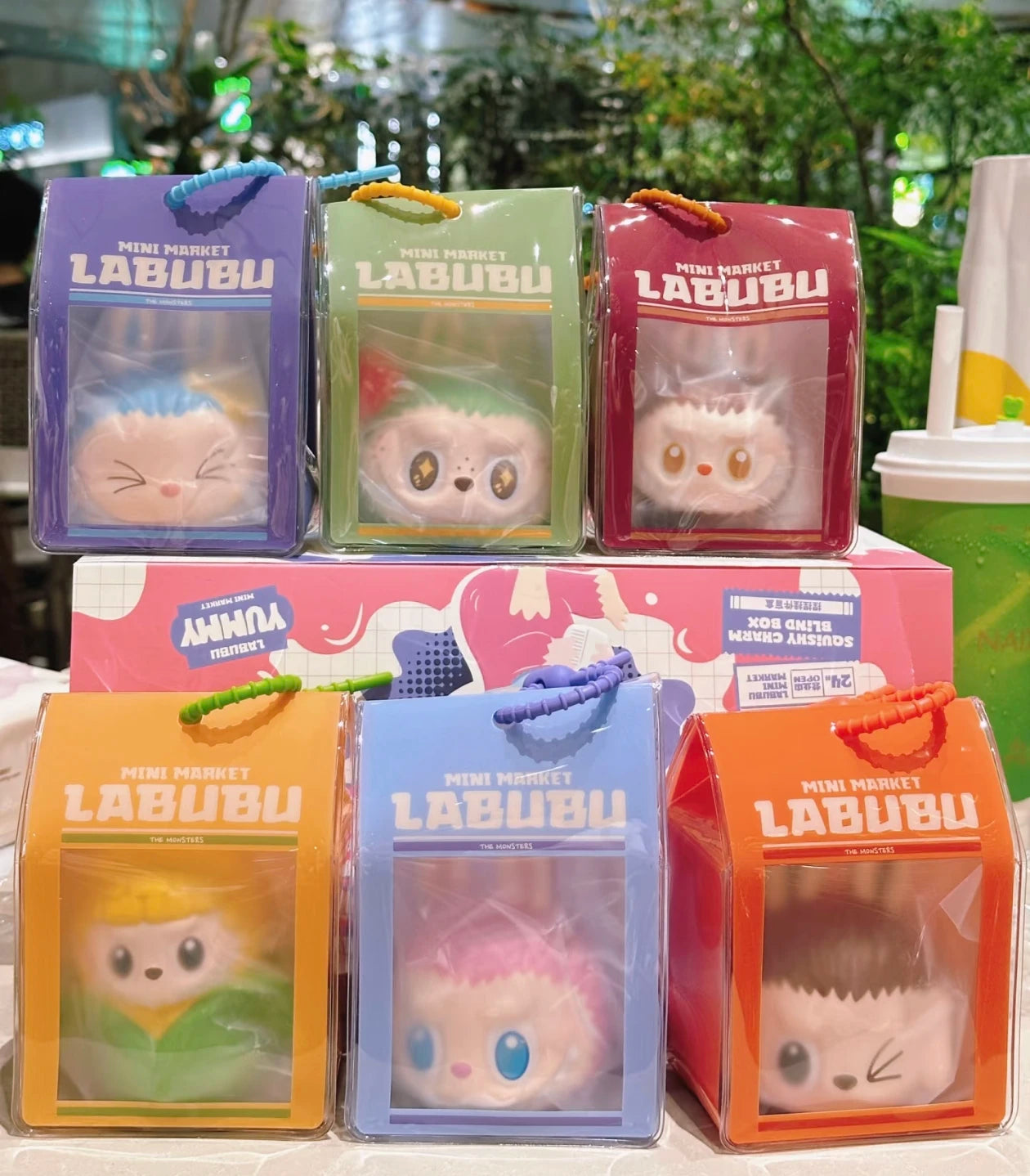 Labubu Official Squishy Charm Blind Box
