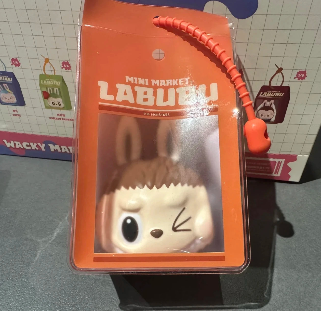 Labubu Official Squishy Charm Blind Box