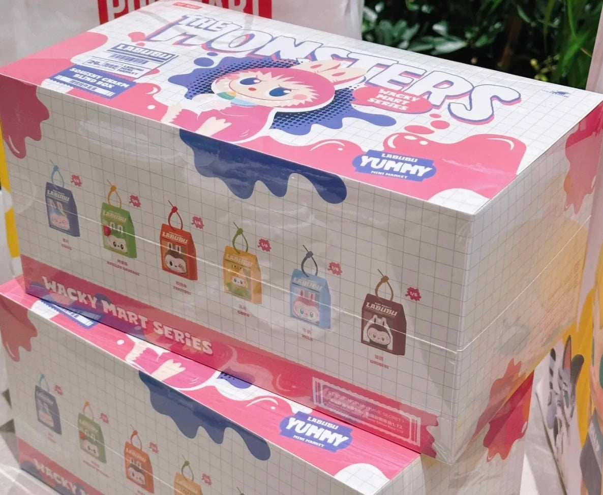 Labubu Official Squishy Charm Blind Box